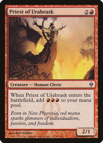 Priest of Urabrask [New Phyrexia]