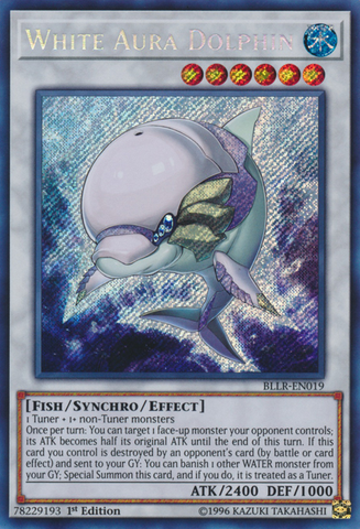 White Aura Dolphin [BLLR-EN019] Secret Rare