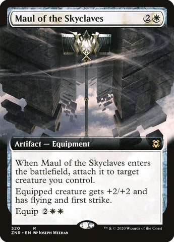 Maul of the Skyclaves (Extended Art) [Zendikar Rising]