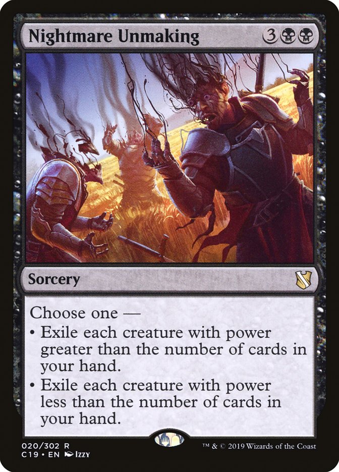 Nightmare Unmaking [Commander 2019]