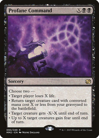 Profane Command [Modern Masters 2015]