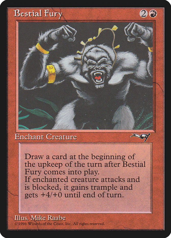 Bestial Fury (Fists Raised) [Alliances]