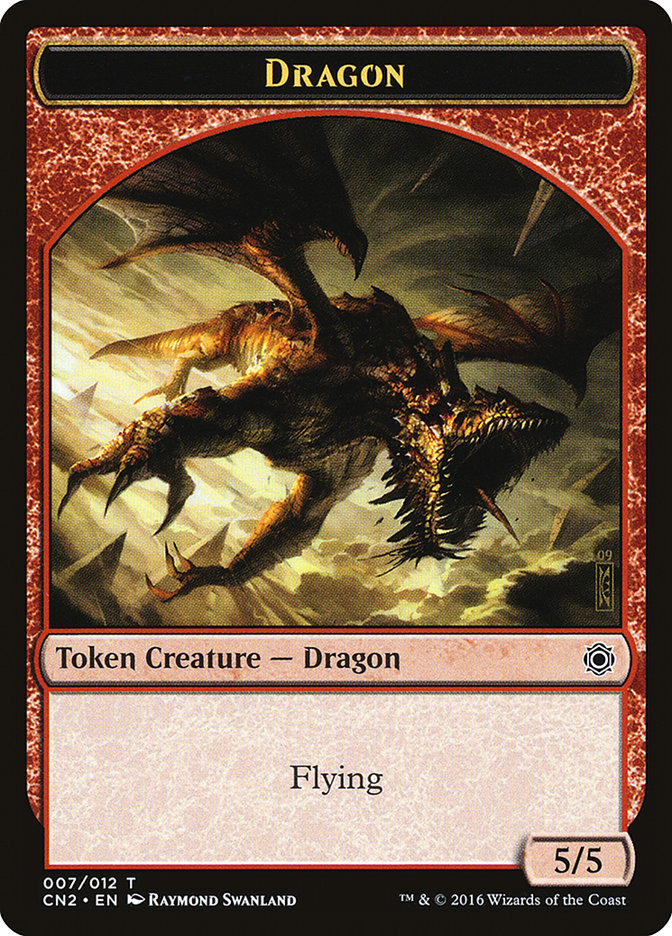 Dragon Token [Conspiracy: Take the Crown Tokens]