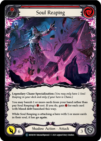 Soul Reaping [U-MON199-RF] (Monarch Unlimited)  Unlimited Rainbow Foil