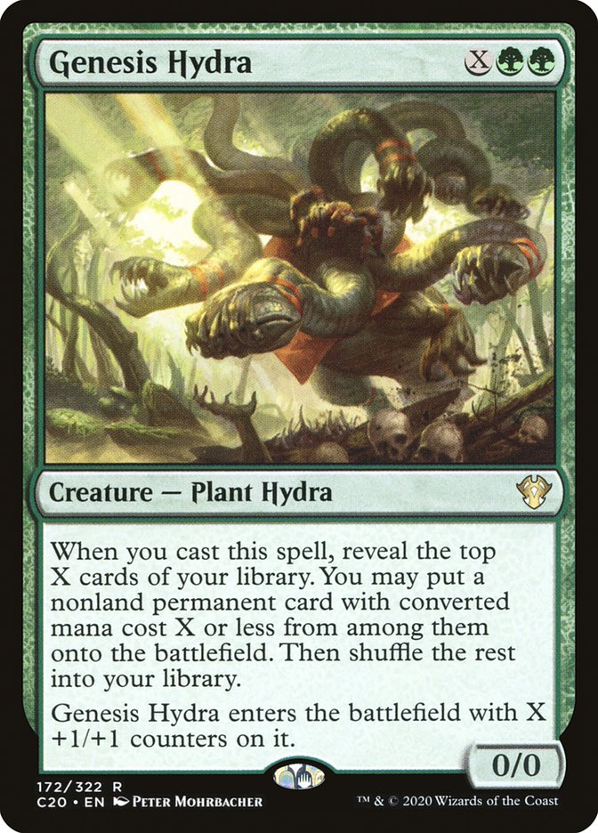 Genesis Hydra [Commander 2020] – Plenty of Games