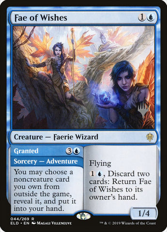 Fae of Wishes // Granted (Promo Pack) [Throne of Eldraine Promos]