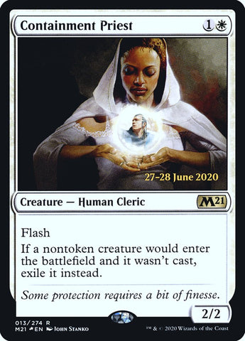 Containment Priest [Core Set 2021 Prerelease Promos]