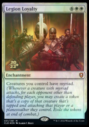 Legion Loyalty [Commander Legends: Battle for Baldur's Gate Prerelease Promos]