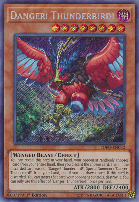 Danger! Thunderbird! [SOFU-EN082] Secret Rare