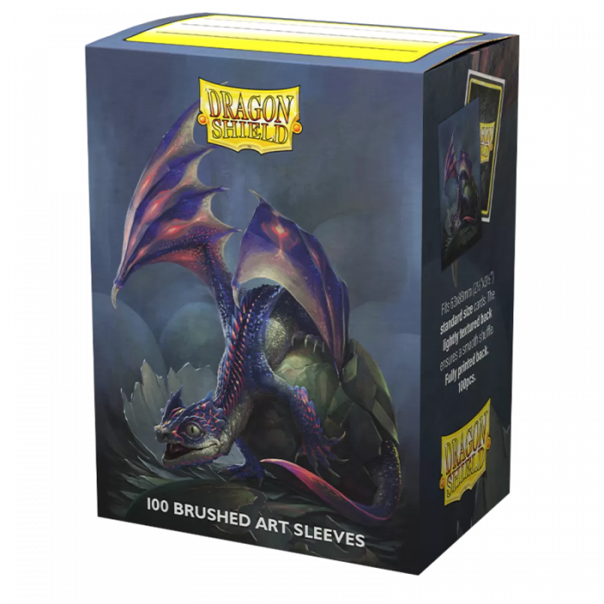 Sleeves - Dragon Shield - Box 100 - Brushed Art - Baby Dragon Huey