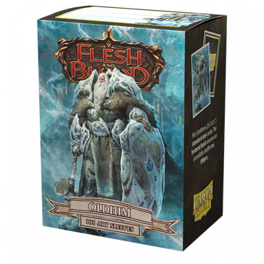 Sleeves - Dragon Shield - Box 100 - Matte Art - Flesh and Blood Oldhim