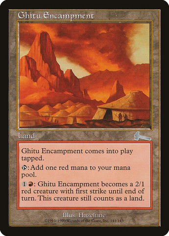 Ghitu Encampment [Urza's Legacy]