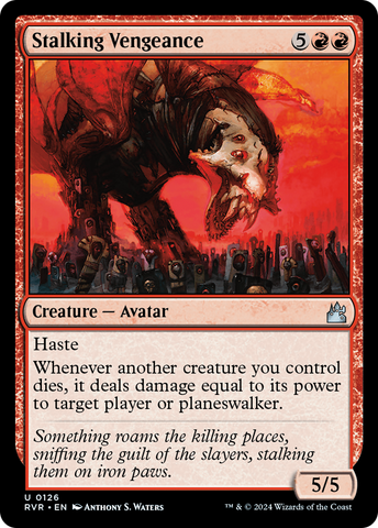 Stalking Vengeance [Ravnica Remastered]