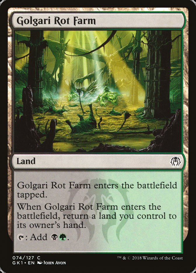 Golgari Rot Farm [Guilds of Ravnica Guild Kit]