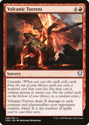 Volcanic Torrent [Commander Legends]