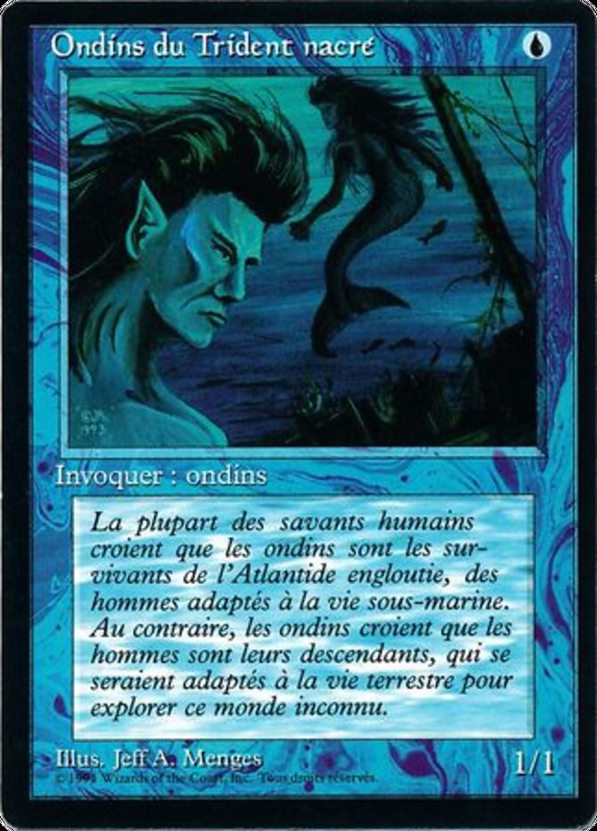 Merfolk of the Pearl Trident [Foreign Black Border]