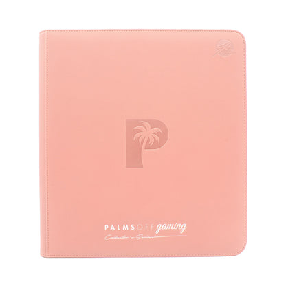 Collector's Series 12 Pocket Zip Trading Card Binder - Pink