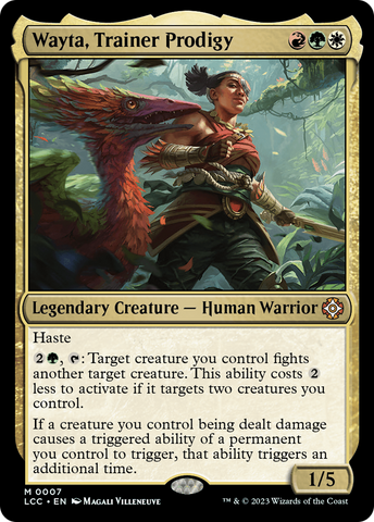 Wayta, Trainer Prodigy [The Lost Caverns of Ixalan Commander]