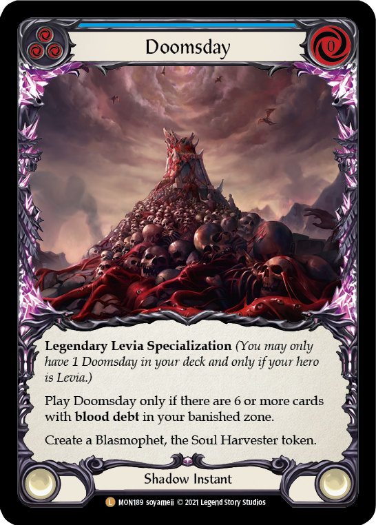 Doomsday [MON189-CF] (Monarch)  1st Edition Cold Foil