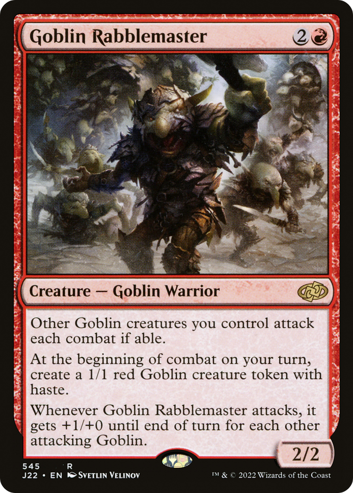 Goblin Rabblemaster [Jumpstart 2022]