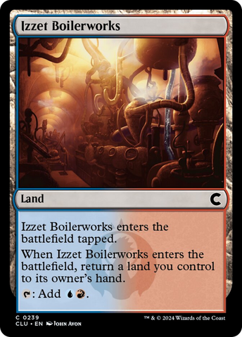 Izzet Boilerworks [Ravnica: Clue Edition]