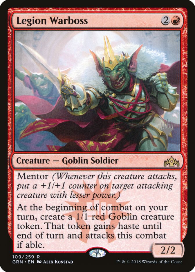 Legion Warboss (Promo Pack) [Guilds of Ravnica Promos]