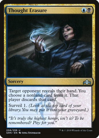 Thought Erasure [Guilds of Ravnica]