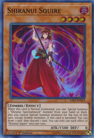 Shiranui Squire [SAST-EN019] Super Rare