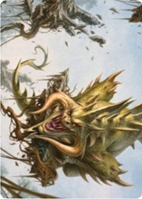 Canopy Baloth Art Card [Zendikar Rising Art Series]