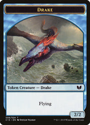 Drake // Elemental (020) Double-Sided Token [Commander 2015 Tokens]