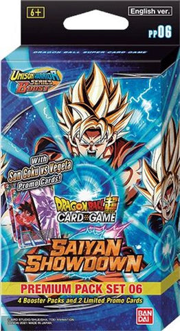 Unison Warrior Series: Saiyan Showdown [PP06] - Premium Pack Set