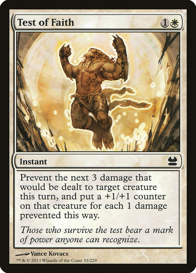 Test of Faith [Modern Masters]