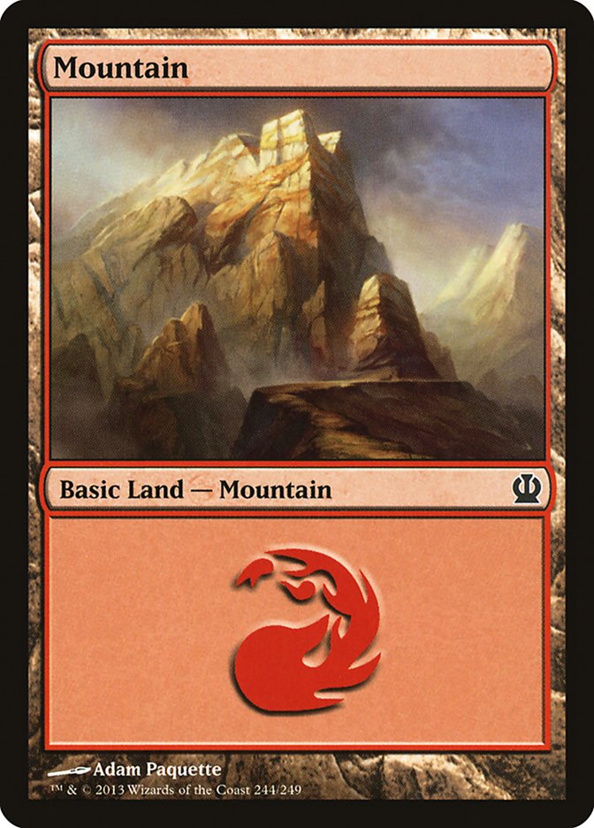 Mountain (244) [Theros]