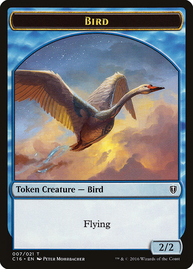 Ogre // Bird (007) Double-Sided Token [Commander 2016 Tokens]