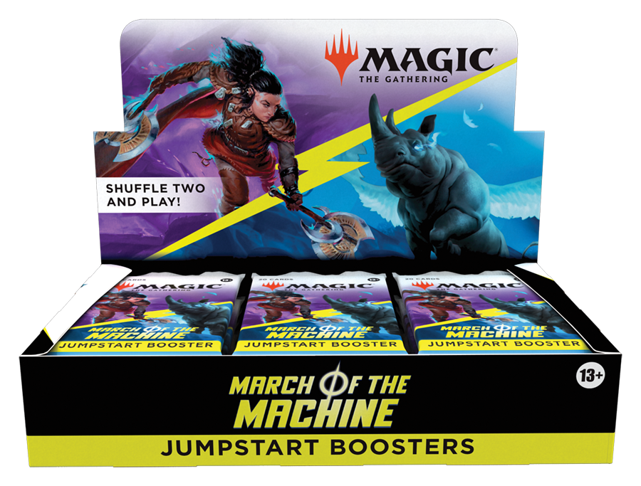 March of the Machine - Jumpstart Booster Display