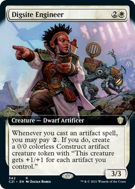 Digsite Engineer (Extended Art) [Commander 2021]