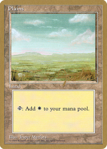 Plains (mj364) (Mark Justice) [Pro Tour Collector Set]