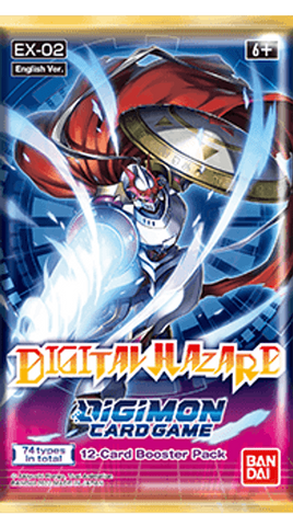 Digimon Card Game Digital Hazard [EX-02] Booster Pack